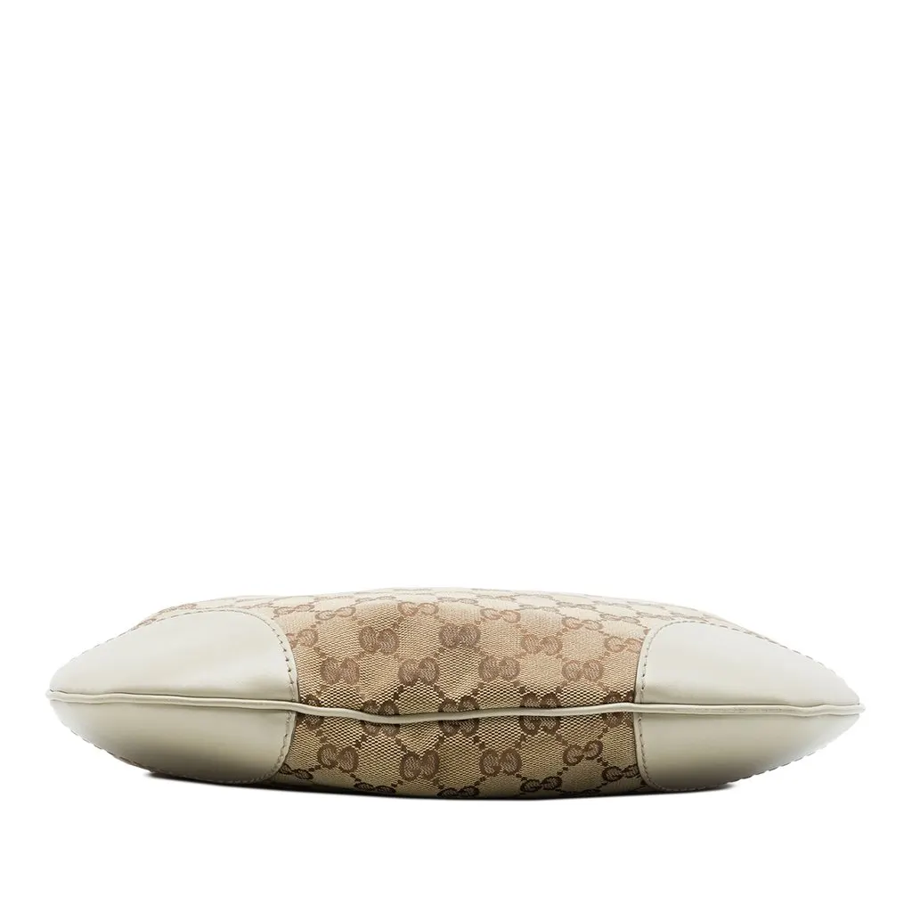 Gucci GG Canvas Web Mayfair Crossbody Beige Very good - Inside View