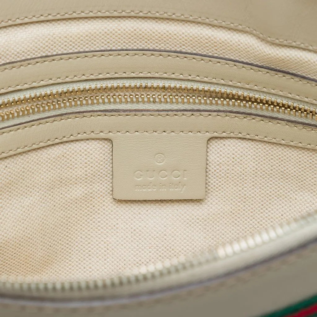 Gucci GG Canvas Web Mayfair Crossbody Beige Very good - Box View