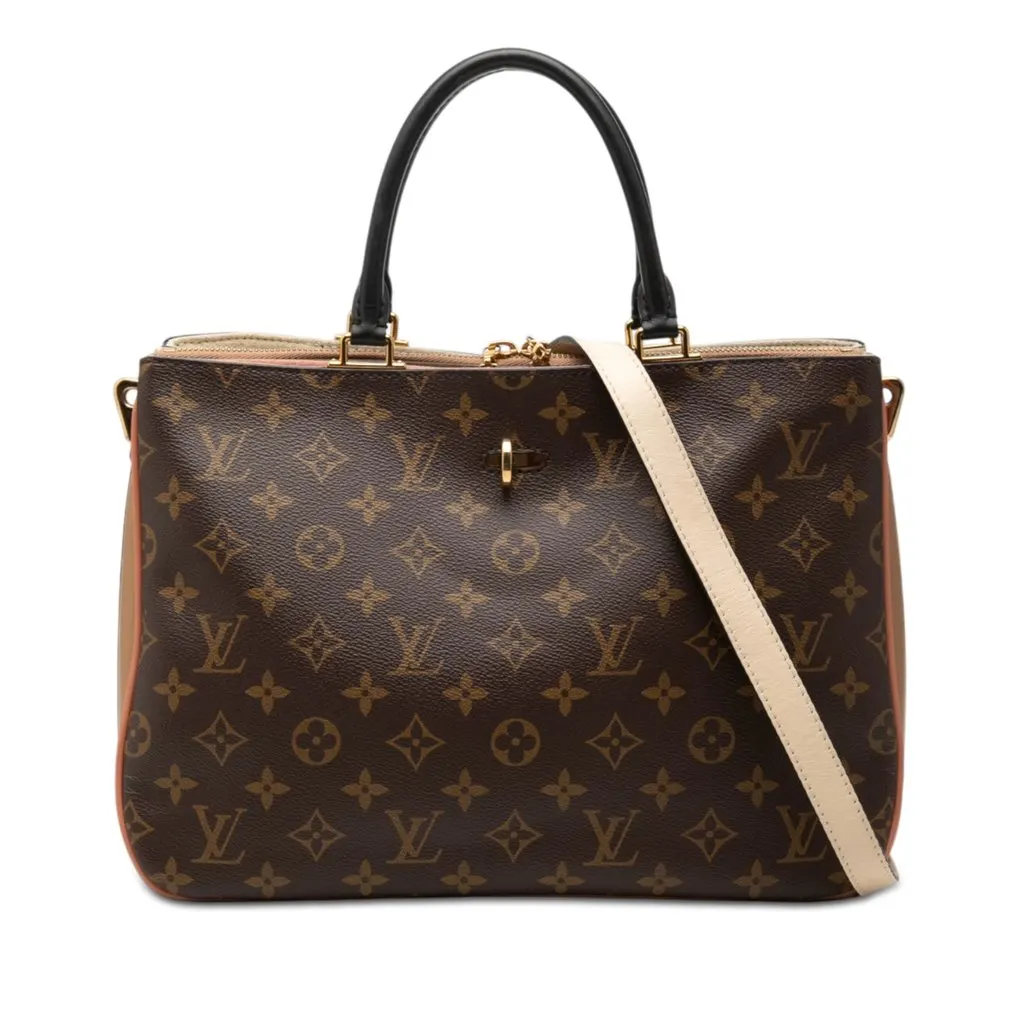 Louis Vuitton Monogram Millefeuille Brown Very good - Front View