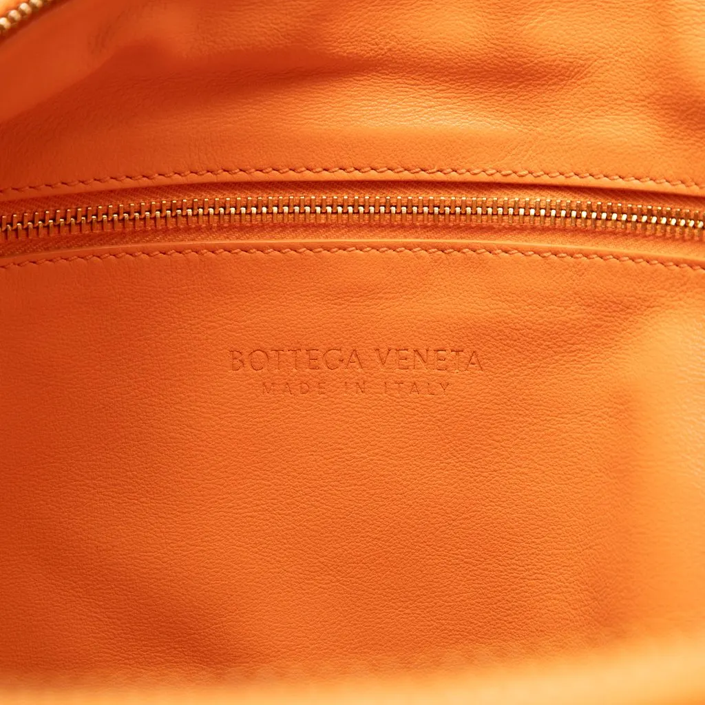 Bottega Veneta Small Nappa Intrecciato Jodie Orange Leather Very good - Box View