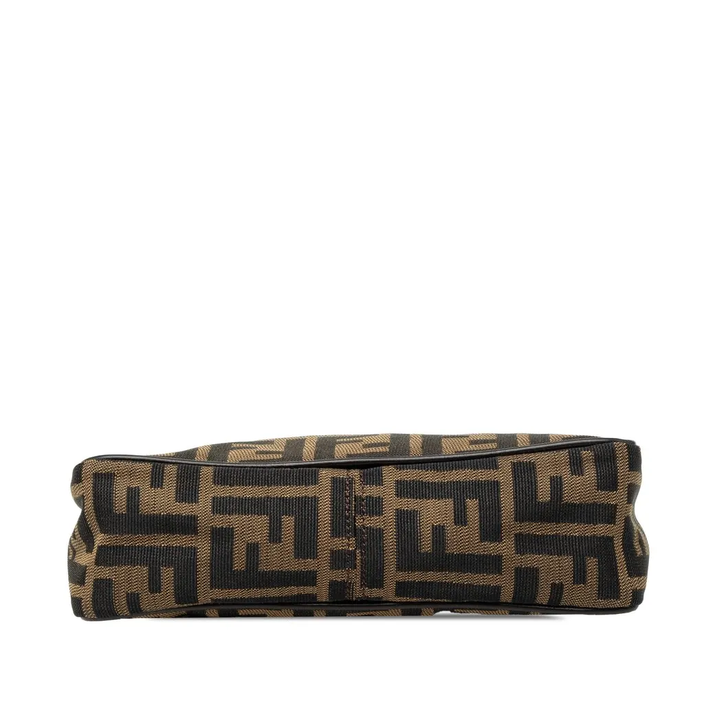 Fendi Zucca Canvas Pouch Brown Very good - Inside View