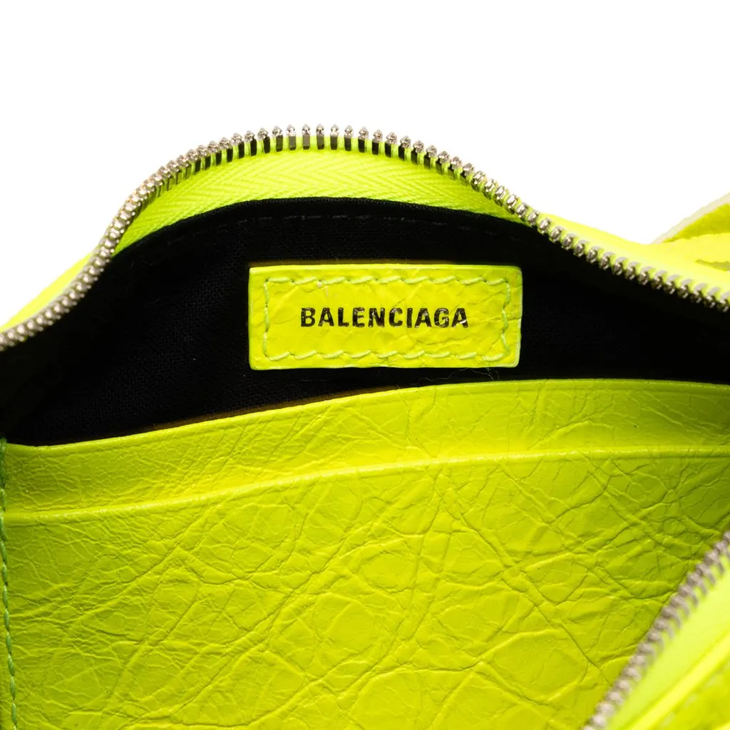 Balenciaga Mini Lambskin Motocross Le Cagole Yellow Leather Very good - Box View