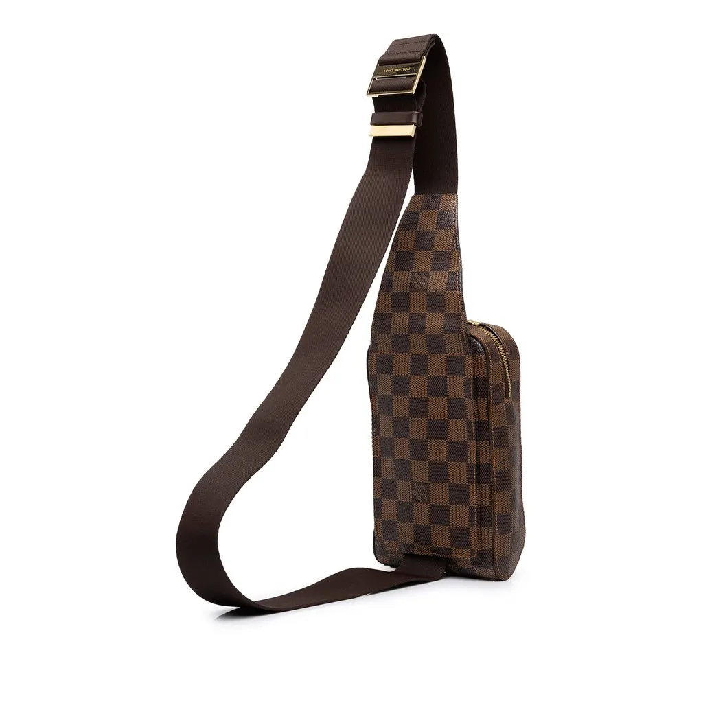 Louis Vuitton Damier Ebene Geronimos Brown Canvas Very good - Back View