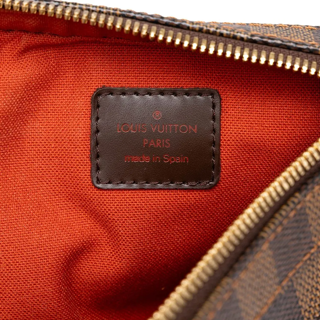 Louis Vuitton Damier Ebene Geronimos Brown Canvas Very good - Box View