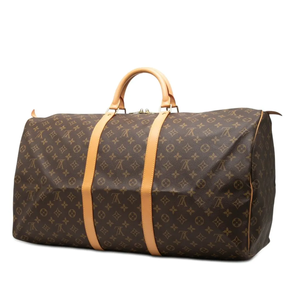 Louis Vuitton Monogram Keepall 60 Brown Very good - Back View