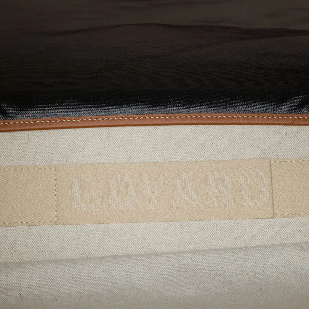 Goyard Goyardine Bellechasse PM Black Canvas Good - Model View