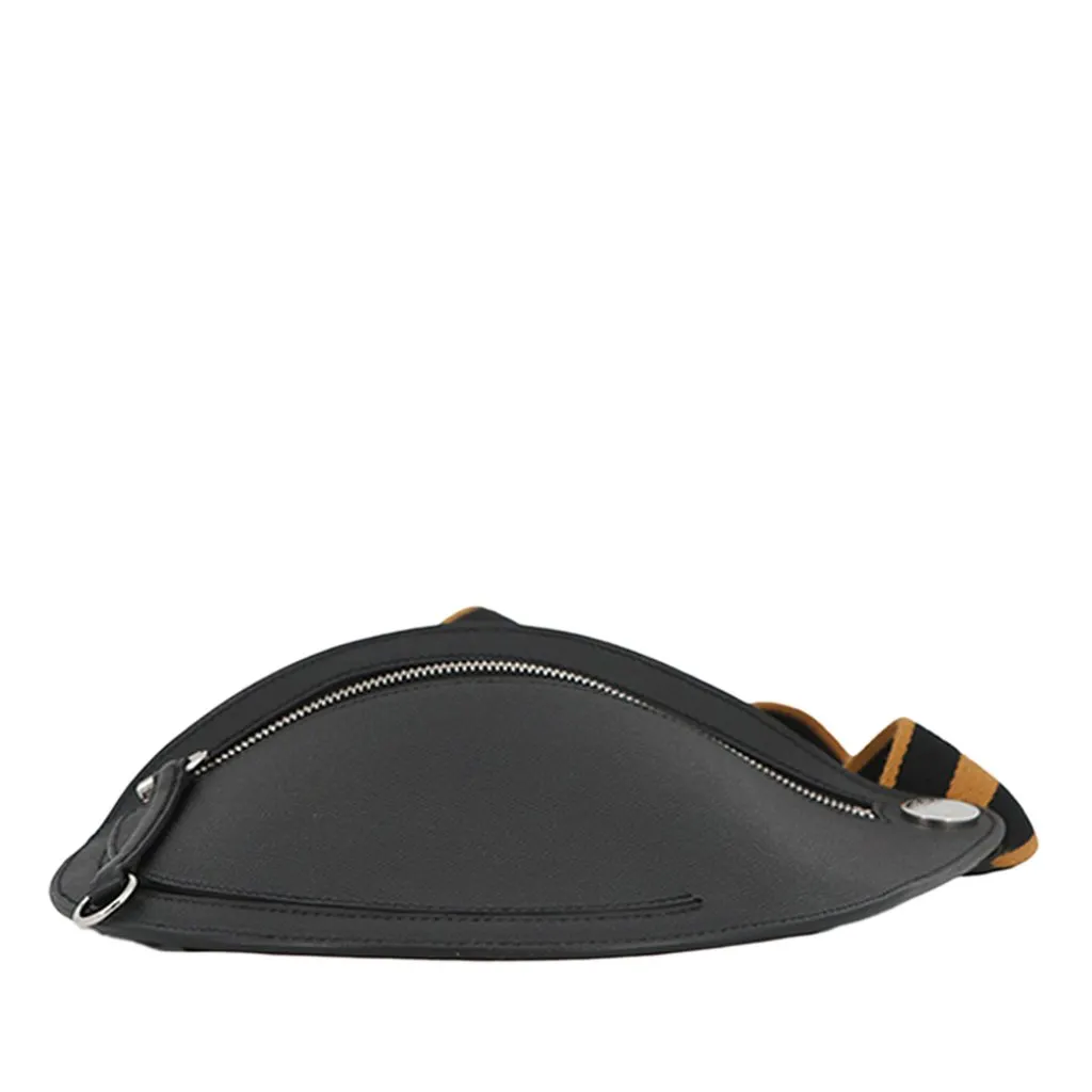 Hermès Epsom Petite Course Black Leather Very good - Inside View