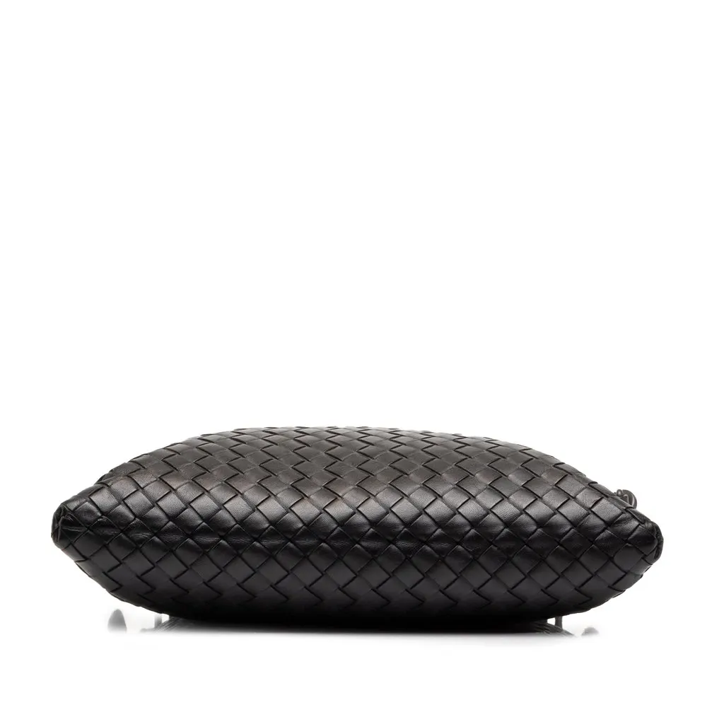 Bottega Veneta Nappa Intrecciato VN Crossbody Black Leather Very good - Inside View
