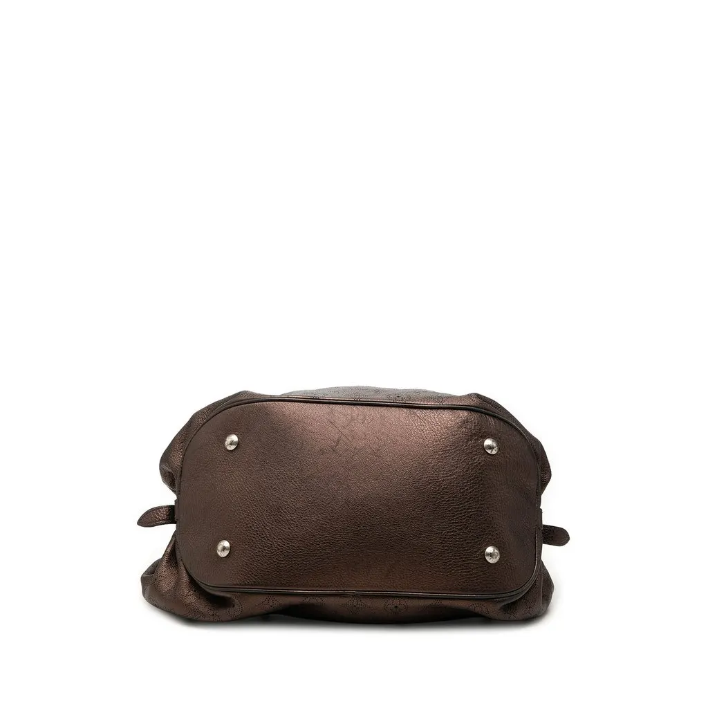 Louis Vuitton Monogram Mahina XL Brown Leather Very good - Inside View