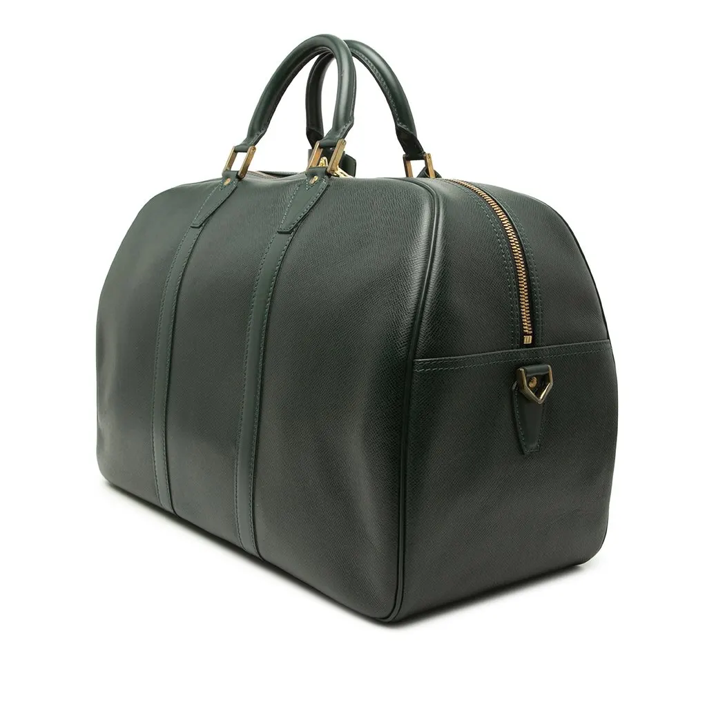 Louis Vuitton Taiga Kendall PM Green Leather Very good - Back View