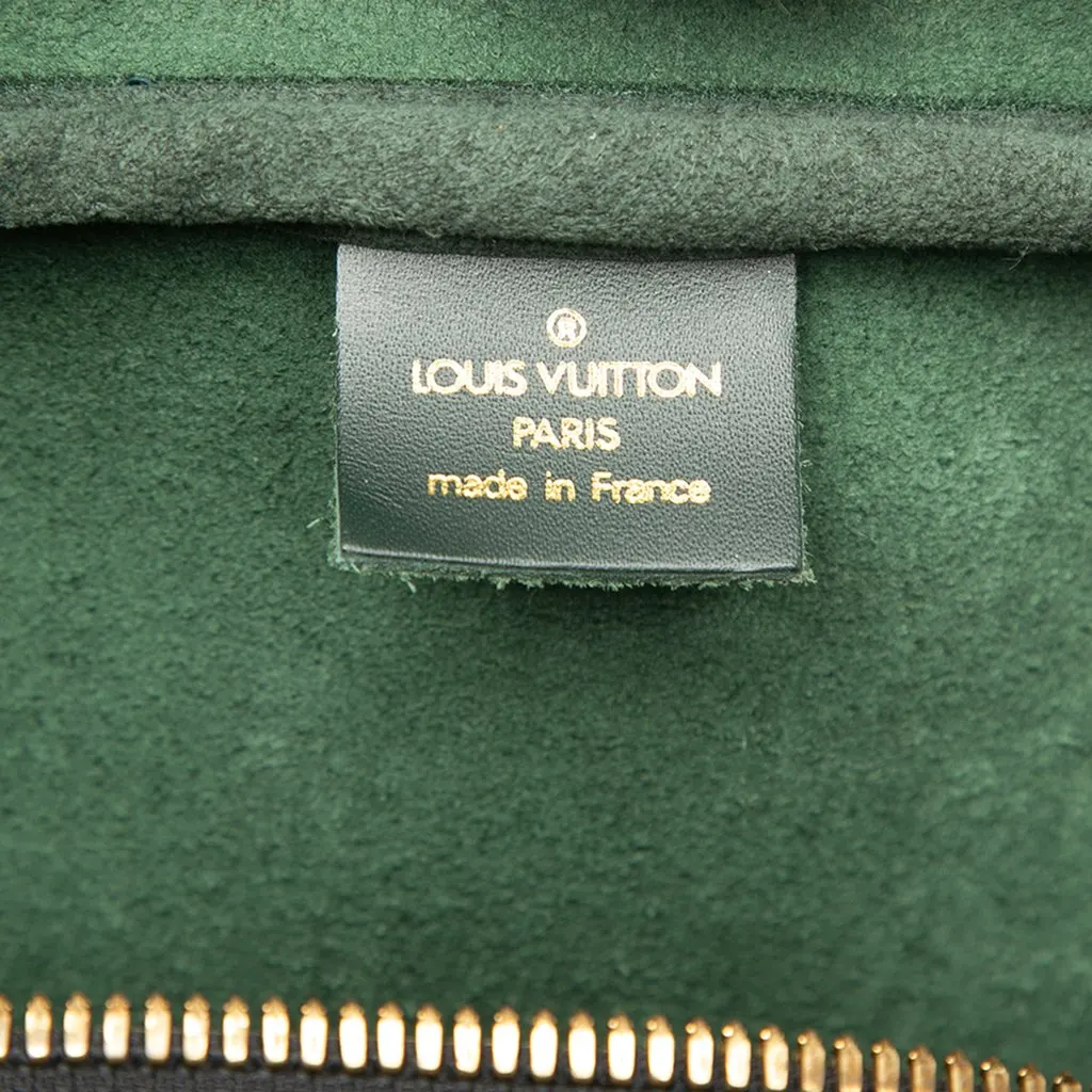 Louis Vuitton Taiga Kendall PM Green Leather Very good - Box View