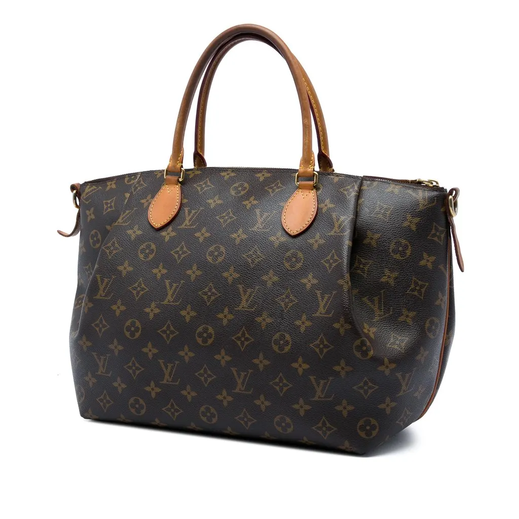 Louis Vuitton Monogram Turenne GM Brown Canvas Very good - Back View