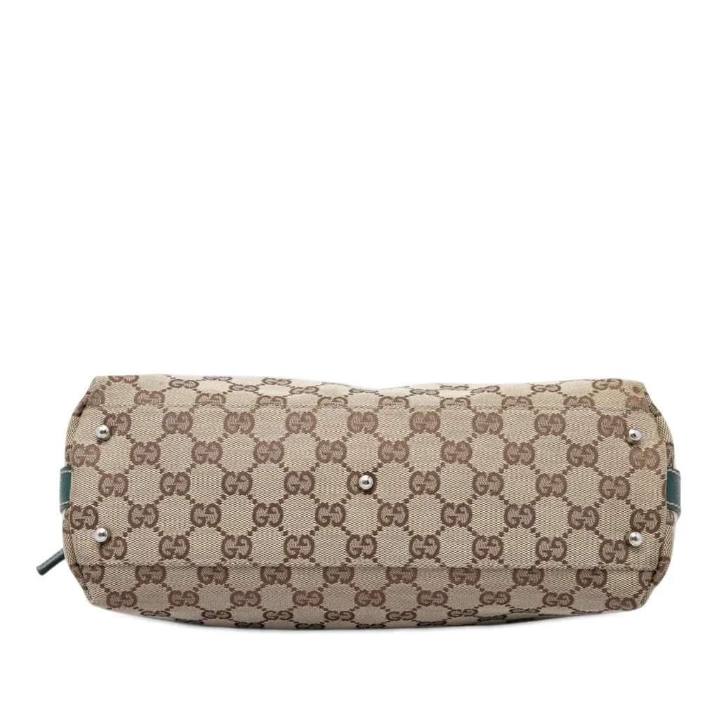 Gucci GG Canvas Web Pop Handbag Beige Canvas Very good - Inside View