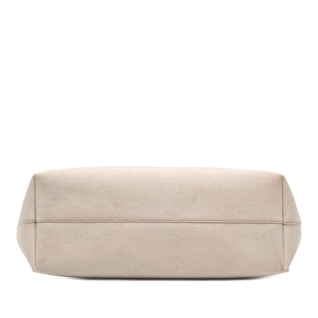 Tom Ford Small Canvas T Tote Beige Very good - Inside View