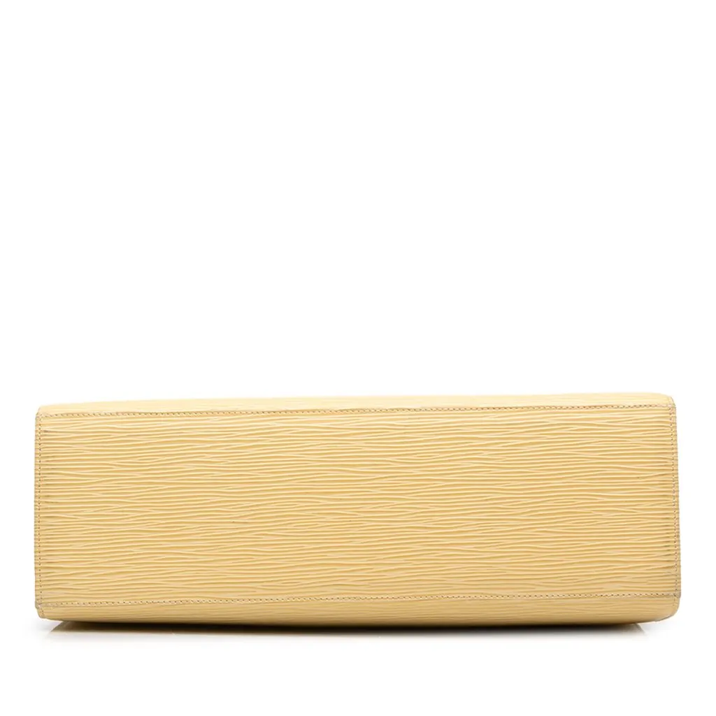 Louis Vuitton Epi Croisette PM Yellow Leather Good - Inside View