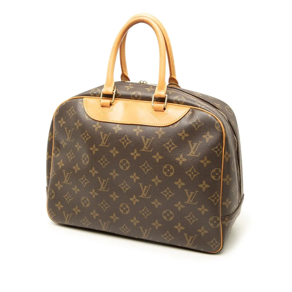 Louis Vuitton Monogram Deauville Brown Canvas Good - Back View