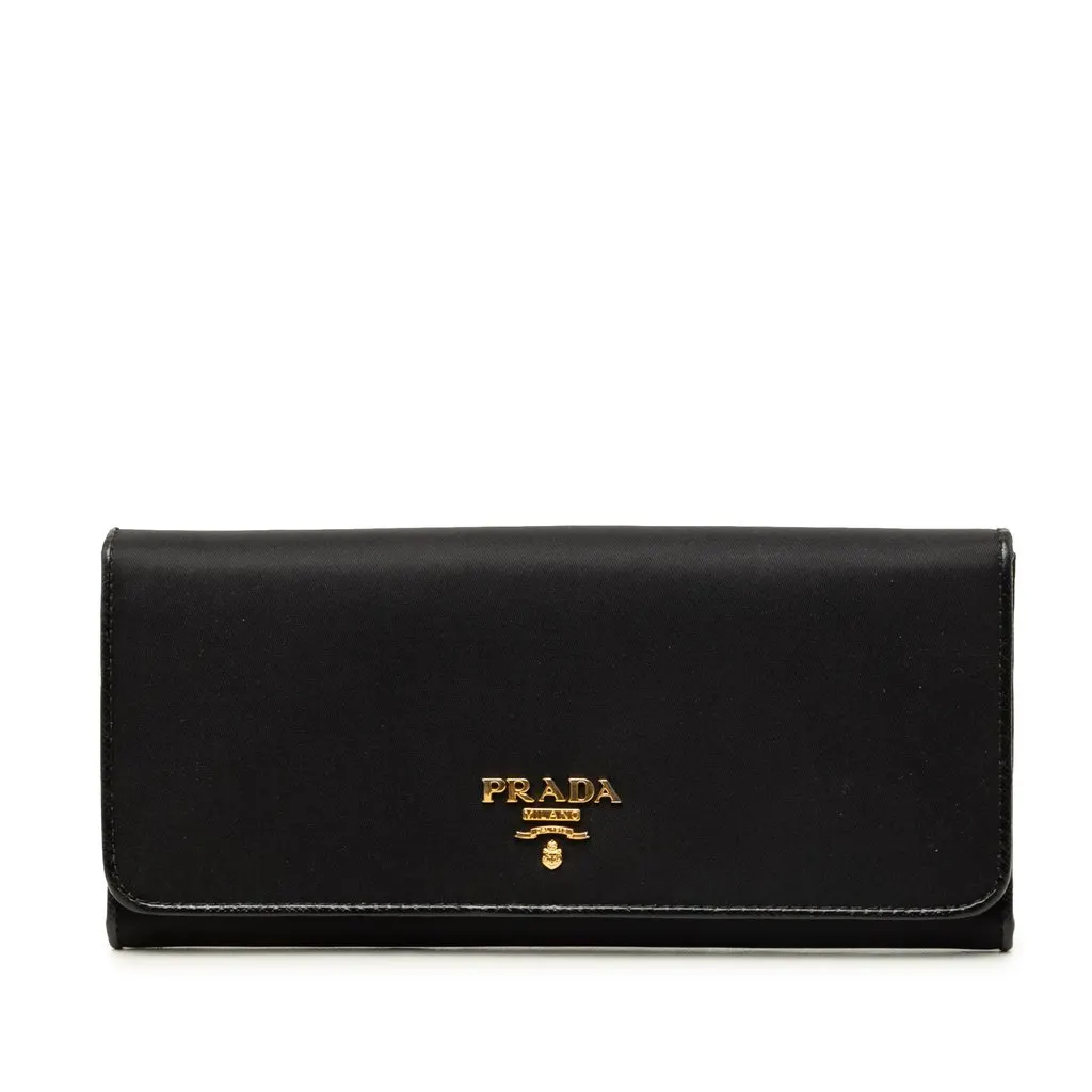 Prada Tessuto Long Wallet