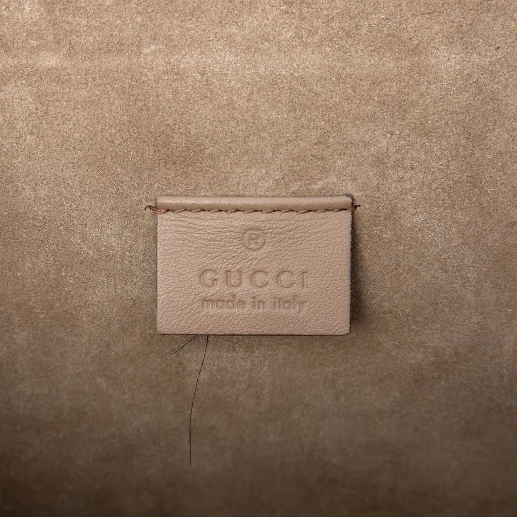 Gucci Medium GG Supreme Dionysus Shoulder Bag Beige Very good - Box View