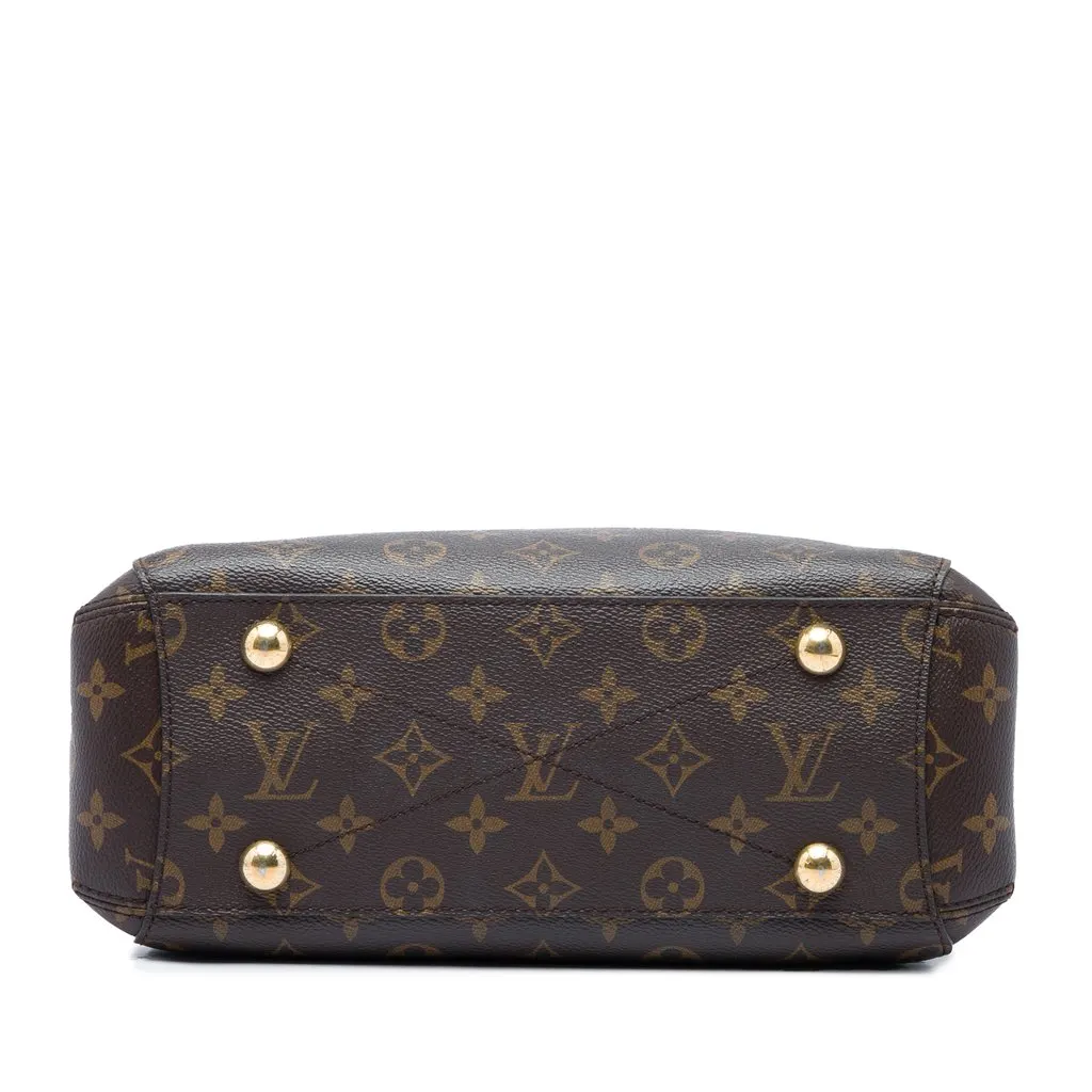 Louis Vuitton Monogram Montaigne MM Brown Canvas Good - Inside View