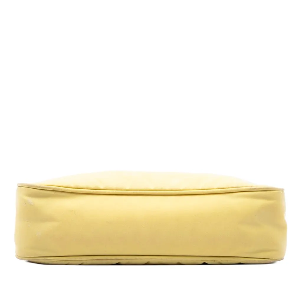 Prada Mini Tessuto Re Edition 2000 Shoulder Bag Yellow Polyamide Very good - Inside View