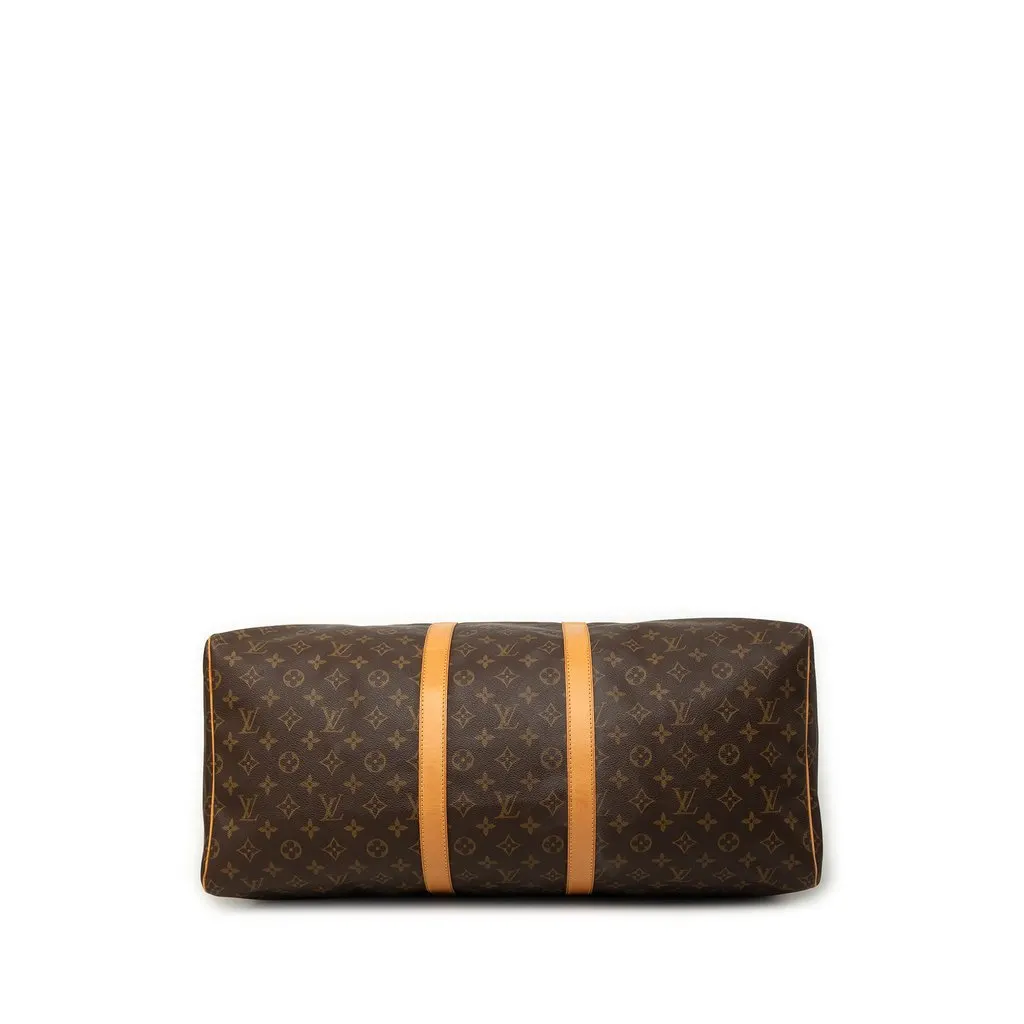 Louis Vuitton Monogram Keepall 55 Brown Canvas Very good - Inside View