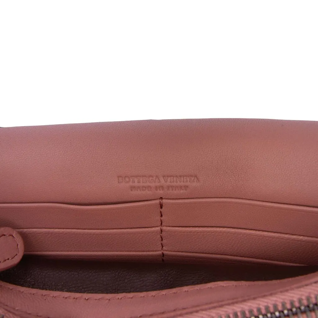 Bottega Veneta Nappa Intrecciato Wallet on Chain Brown Leather Good - Box View