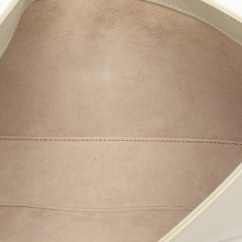Saint Laurent Smooth Calfskin Le 5 a 7 White Leather Very good - Model View