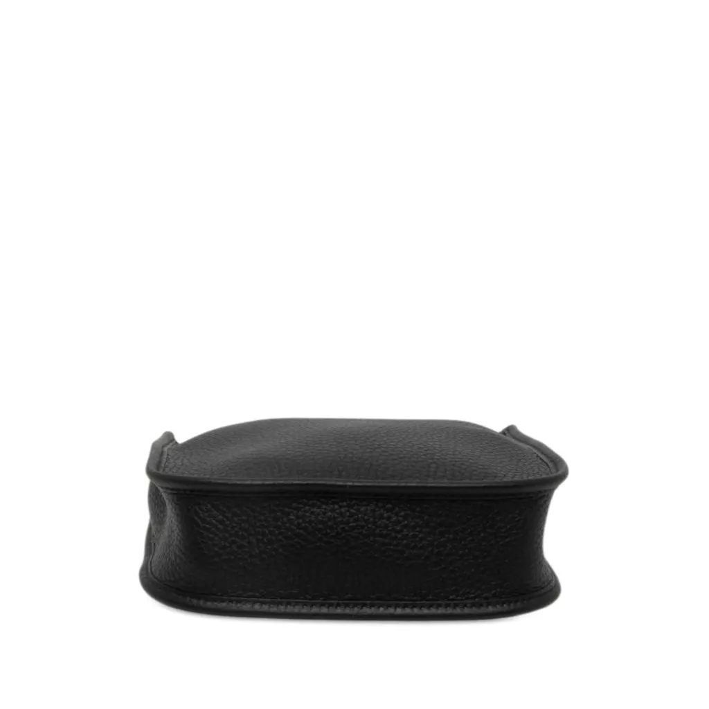 Hermès Clemence Evelyne TPM 16 Black Leather Very good - Inside View
