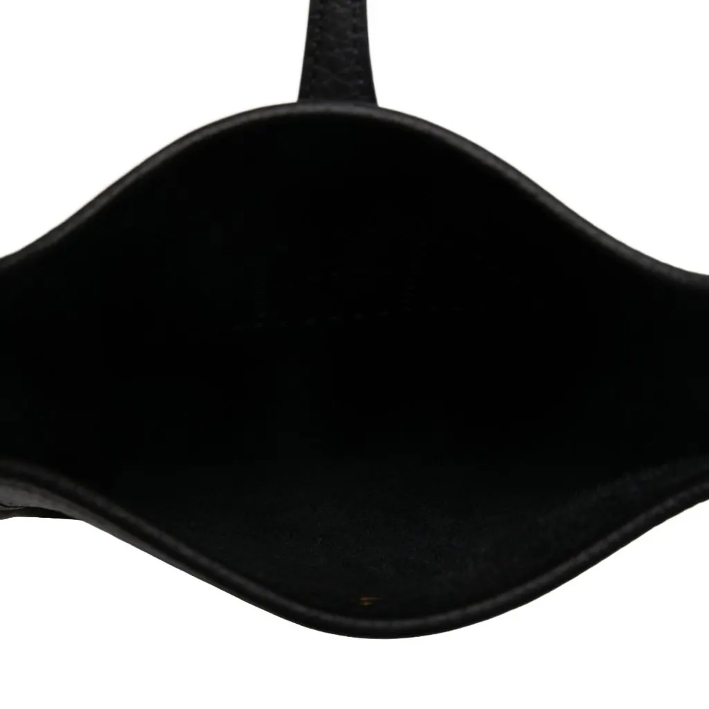 Hermès Clemence Evelyne TPM 16 Black Leather Very good - Model View