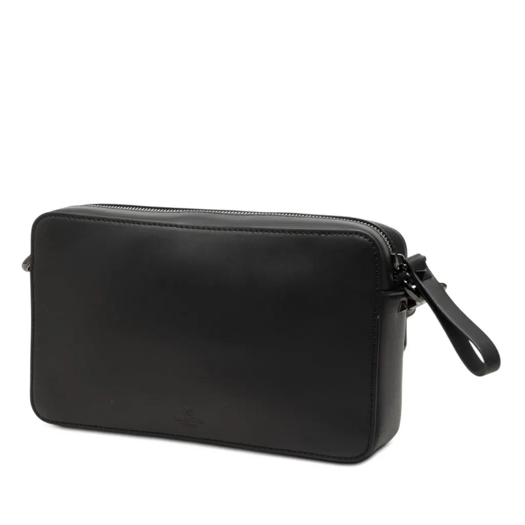Valentino Leather VLTN Crossbody Black Leather Very good - Back View
