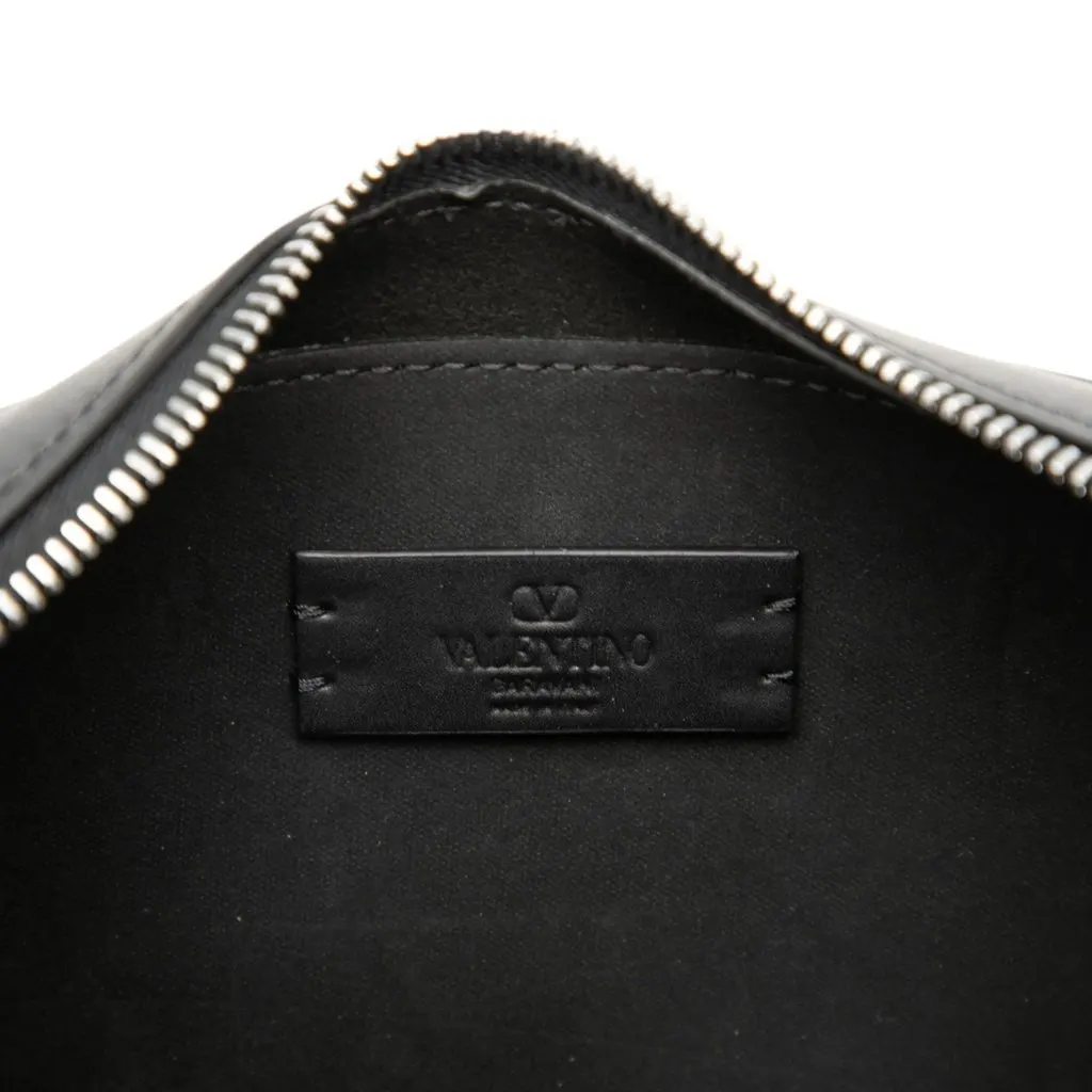 Valentino Leather VLTN Crossbody Black Leather Very good - Box View