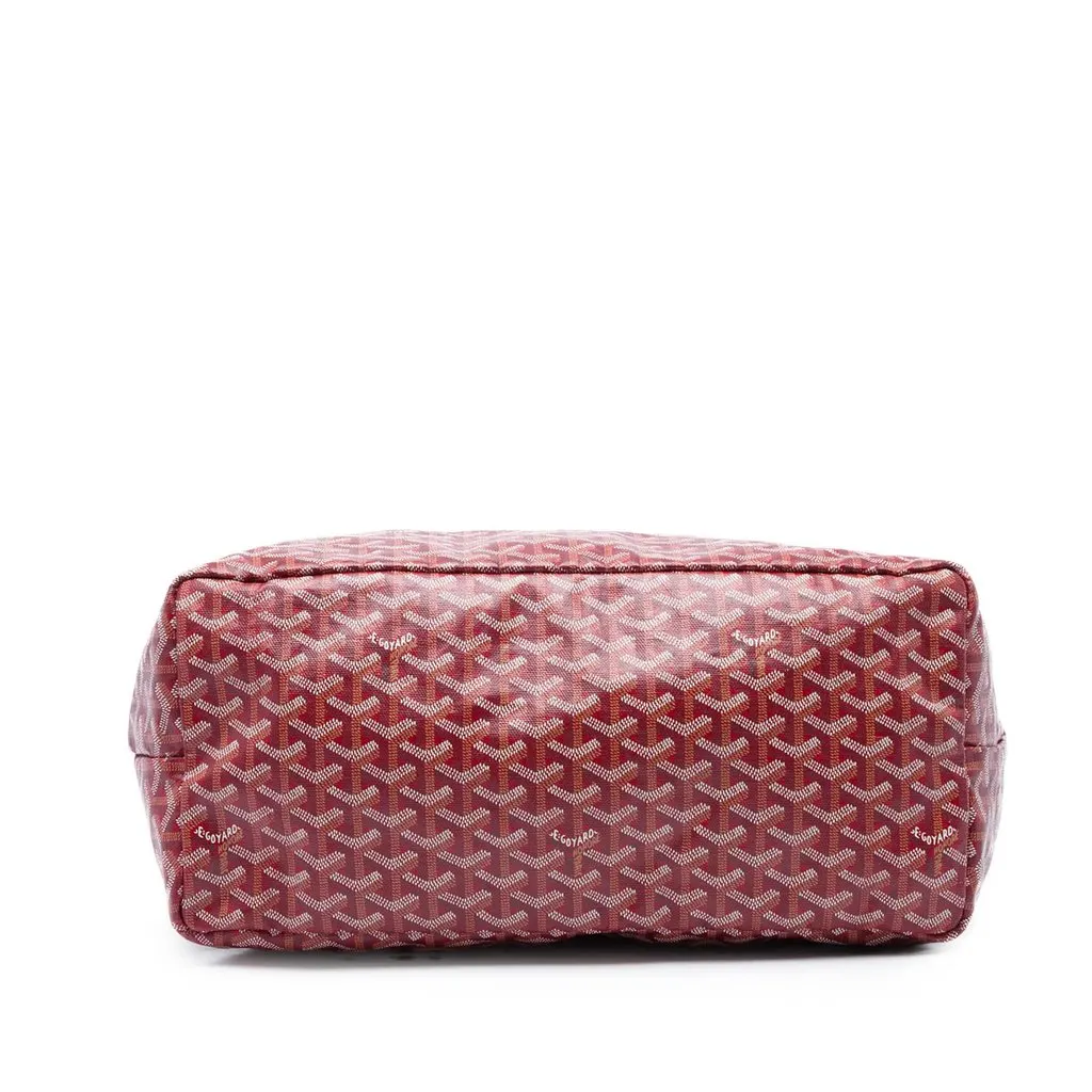 Goyard Goyardine Saint Louis GM Red Canvas Good - Inside View