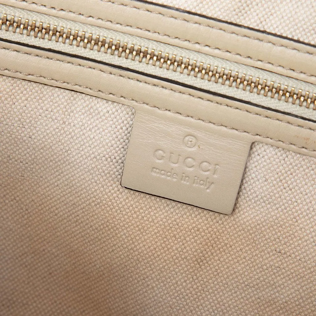 Gucci GG Canvas Web Mayfair Tote Beige Very good - Box View
