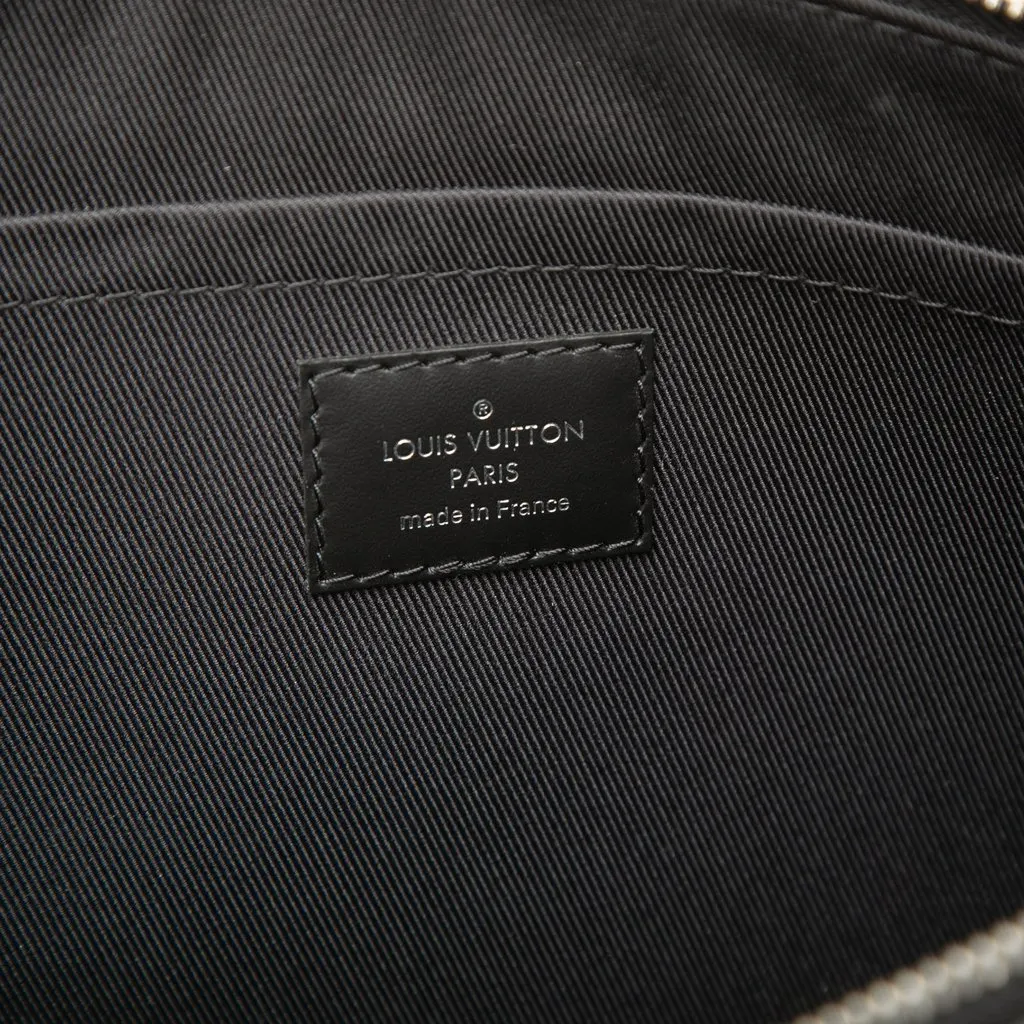 Louis Vuitton Monogram Eclipse Discovery Pochette GM Black Very good - Box View