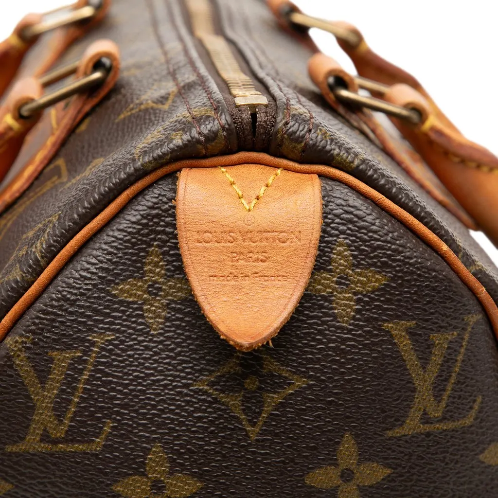 Louis Vuitton Monogram Speedy 25 Brown Good - Box View