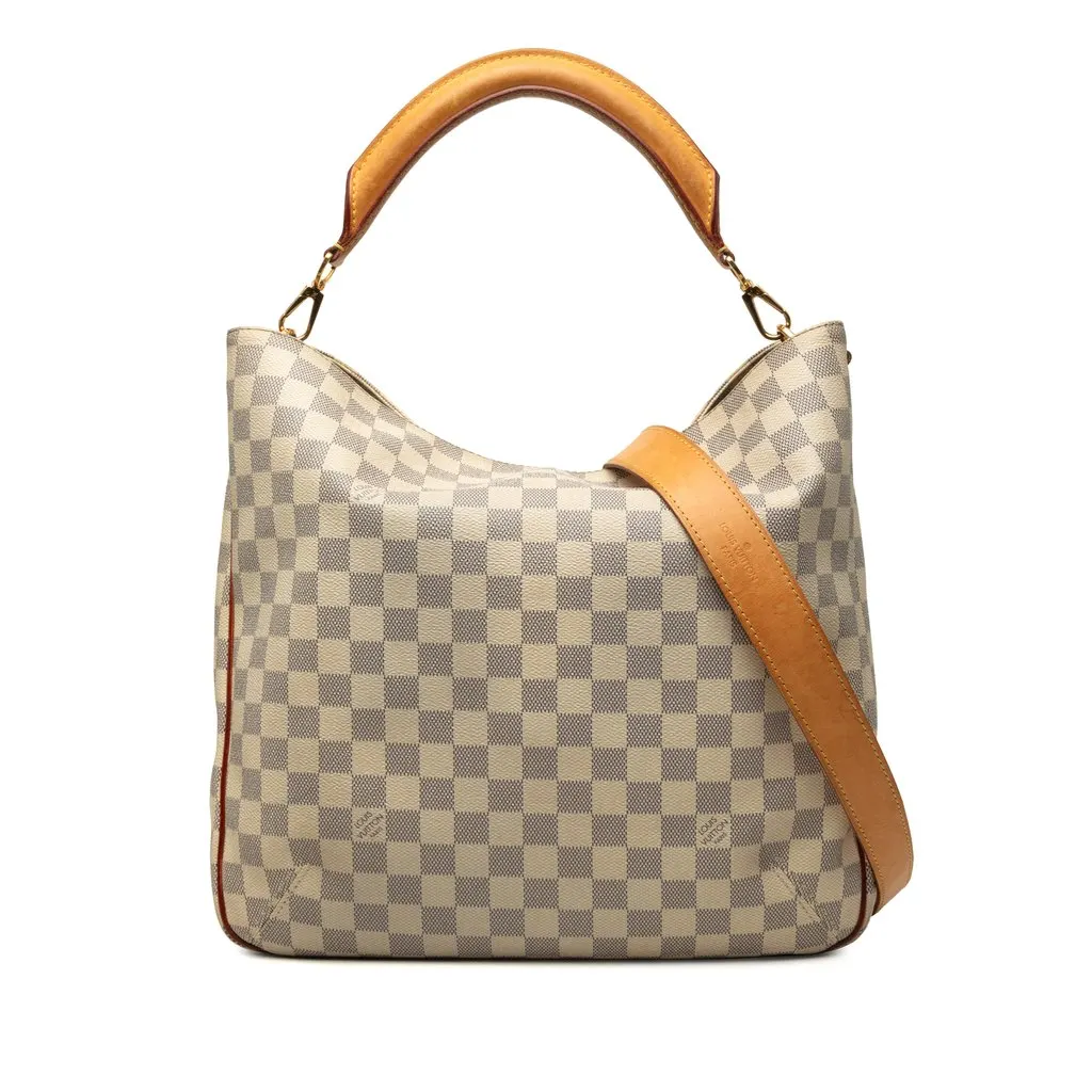Louis Vuitton Damier Azur Soffi White Very good - Front View