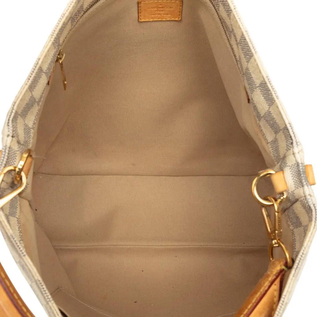 Louis Vuitton Damier Azur Soffi White Very good - Model View