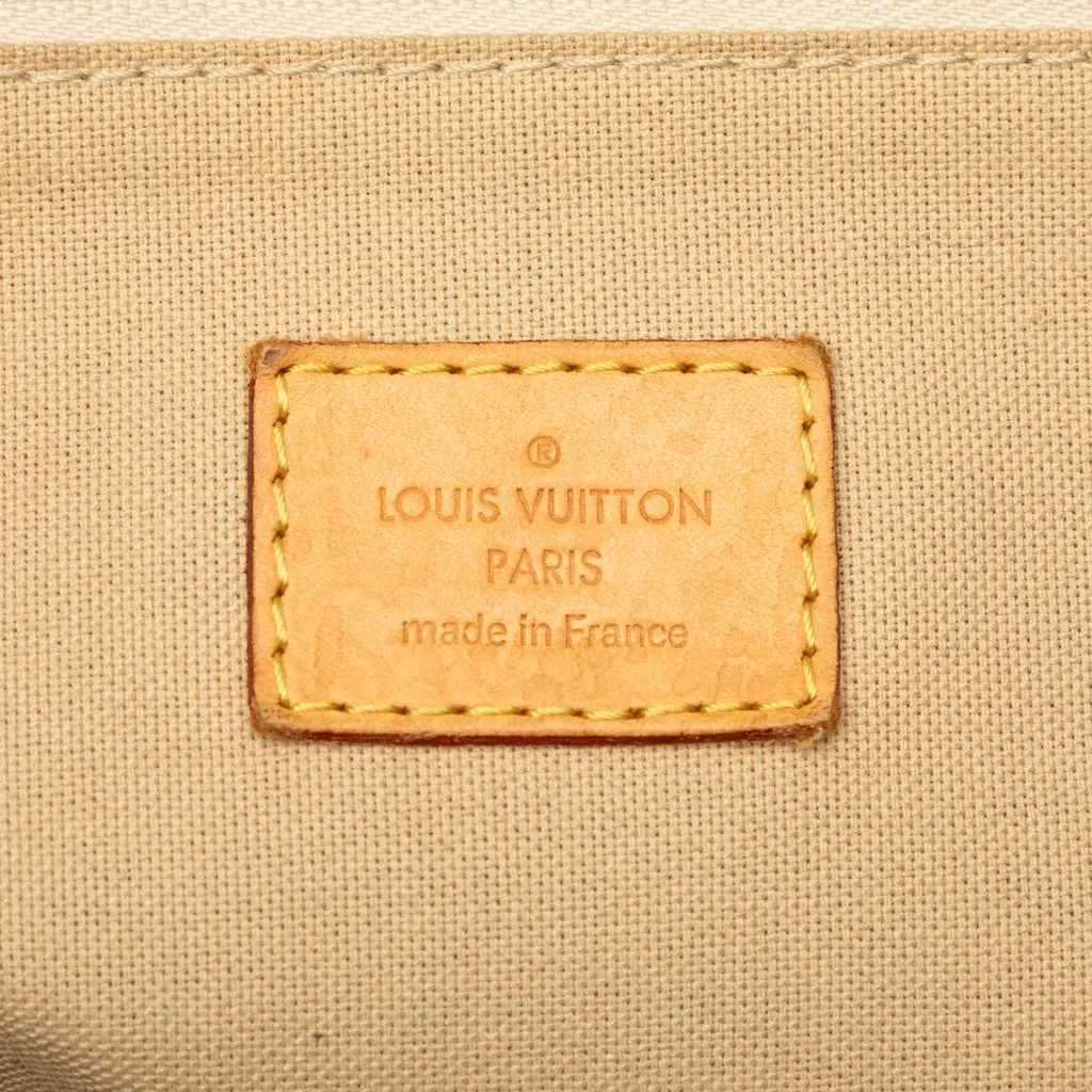 Louis Vuitton Damier Azur Soffi White Very good - Box View