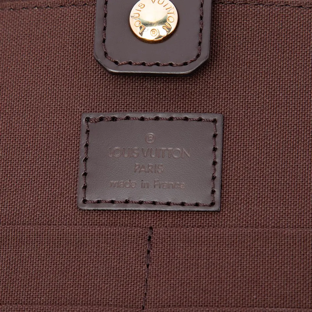 Louis Vuitton Damier Ebene Porte Ordinateur Sabana Brown Very good - Box View
