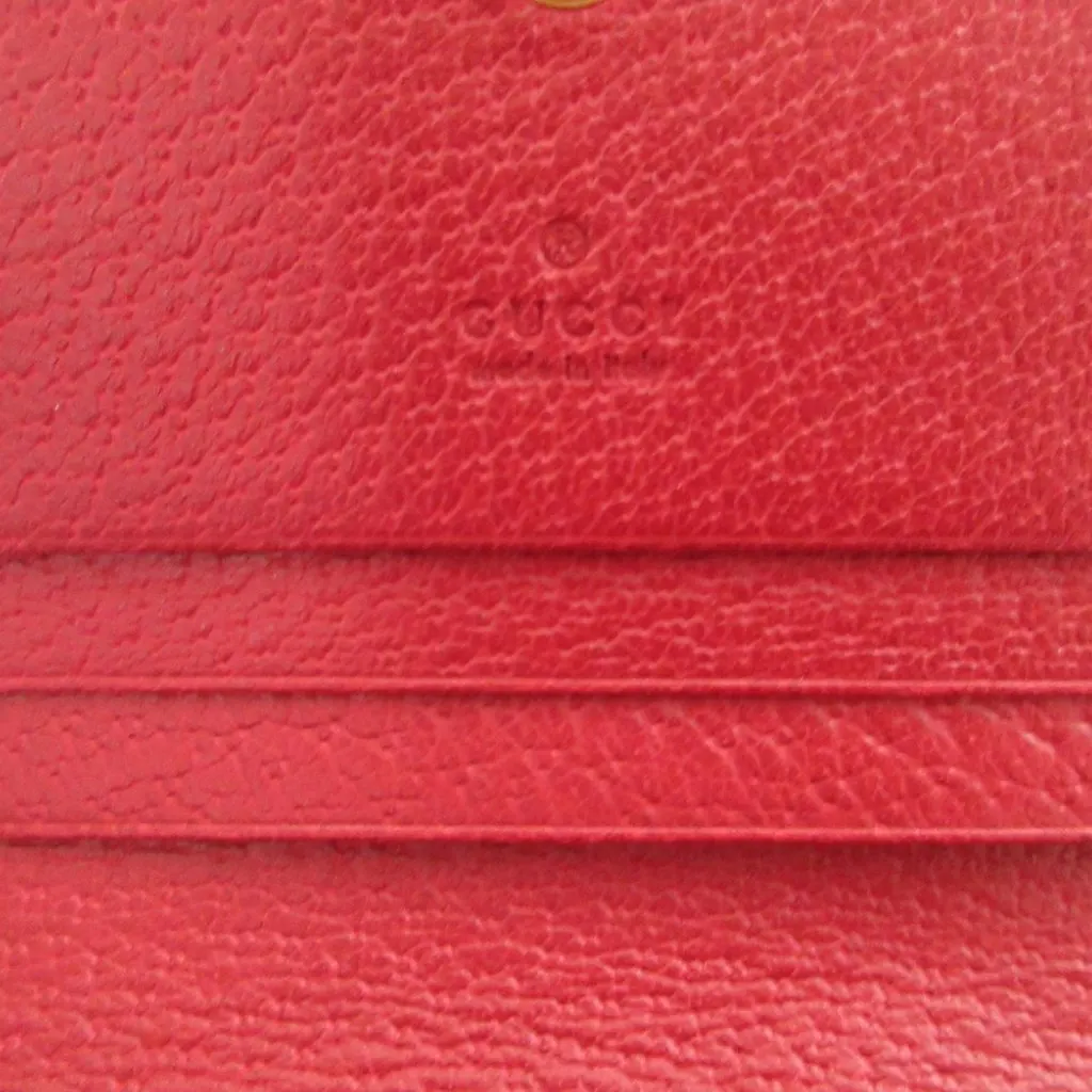 Gucci GG Flora Ophidia Small Wallet Beige Very good - Model View