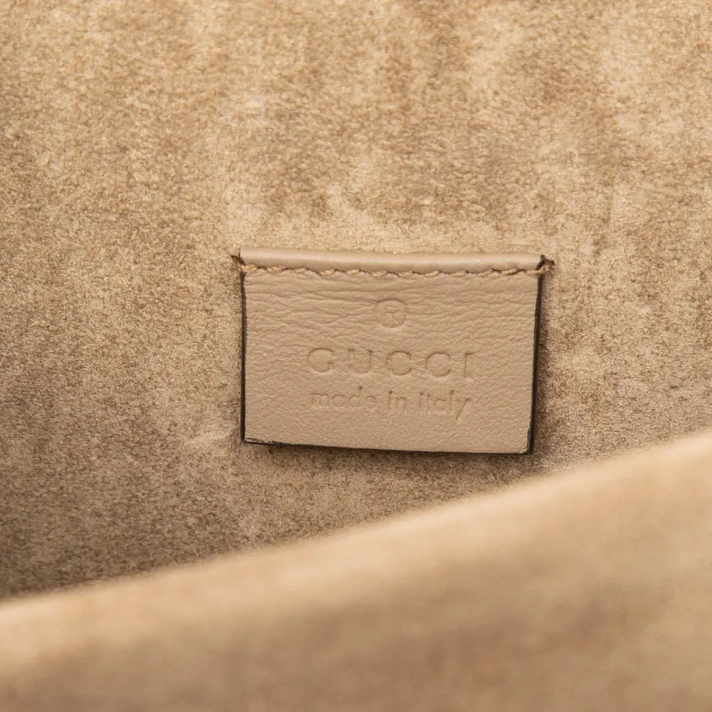 Gucci Small GG Supreme Dionysus Crossbody Beige Very good - Box View