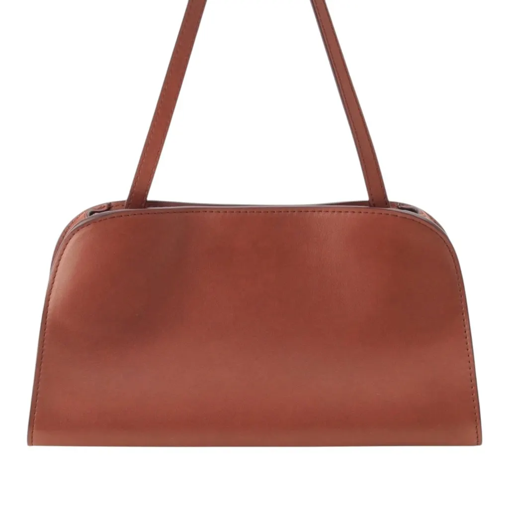 The Row Leather Peggy Convertible Clutch Red Leather Very good - Box View