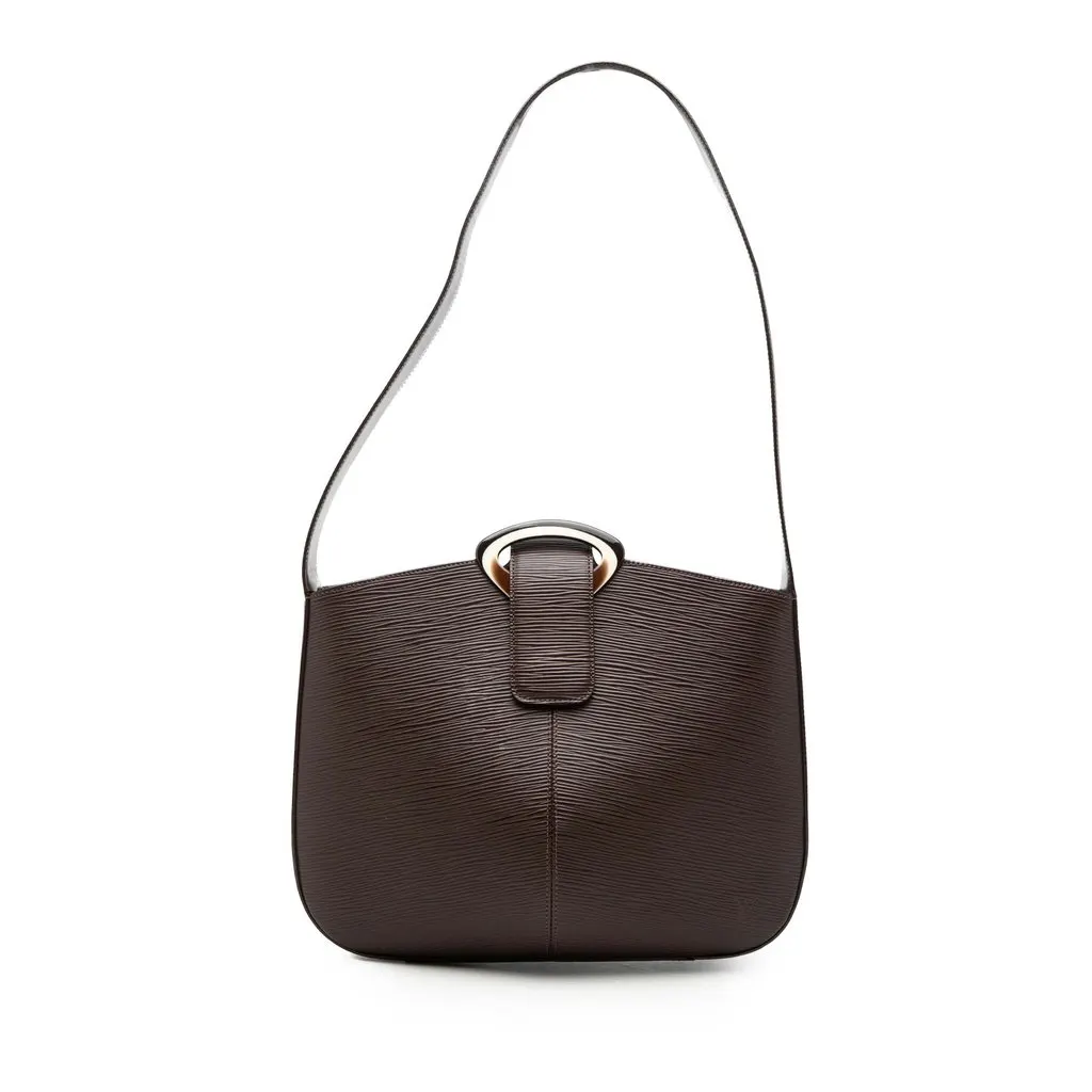 Louis Vuitton Epi Reverie Brown Leather Very good - Front View