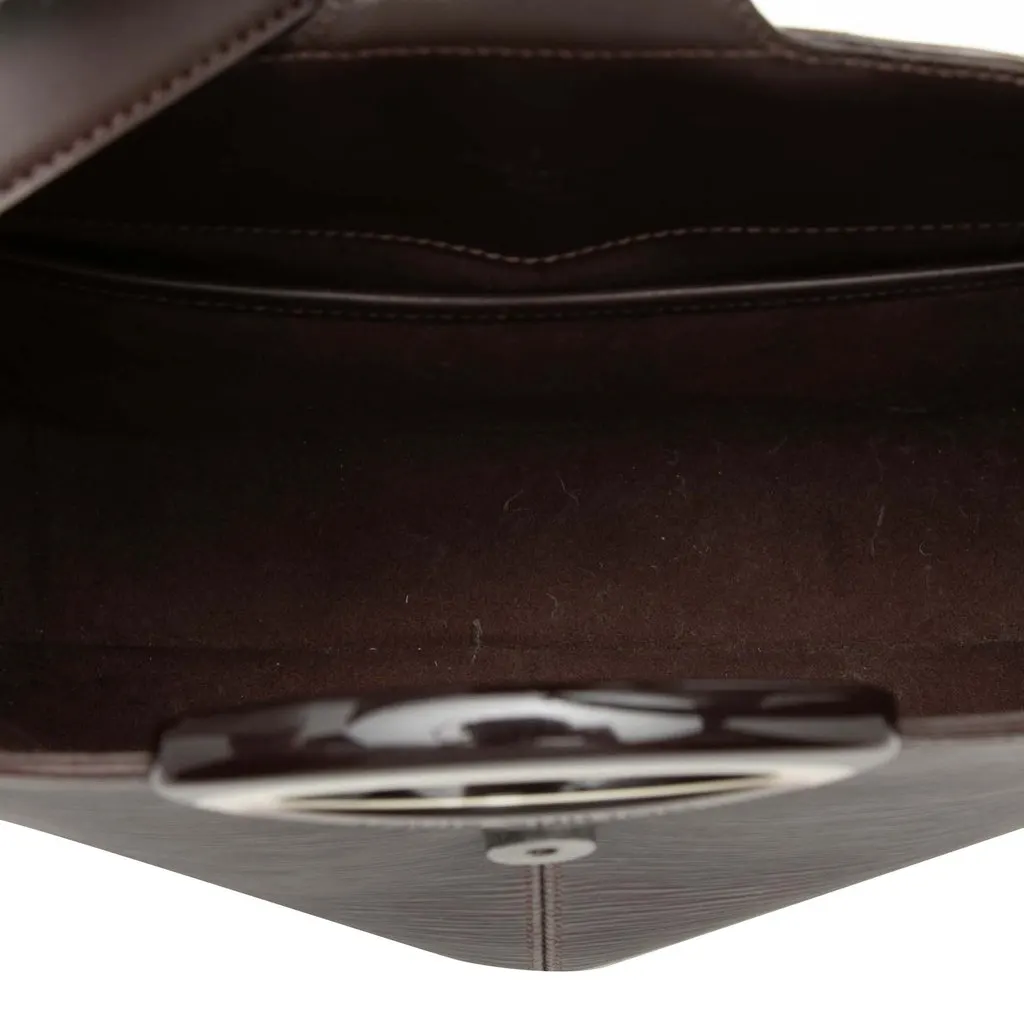 Louis Vuitton Epi Reverie Brown Leather Very good - Model View