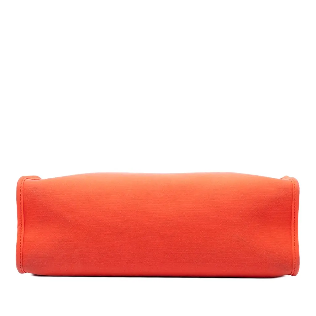 Hermès Toile Herbag Zip 31 Orange Very good - Inside View