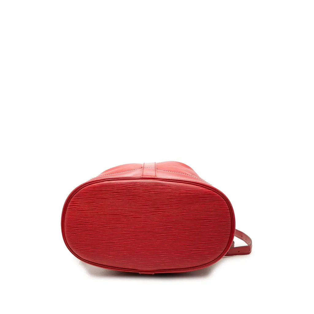 Louis Vuitton Epi Randonnee PM Red Leather Good - Inside View