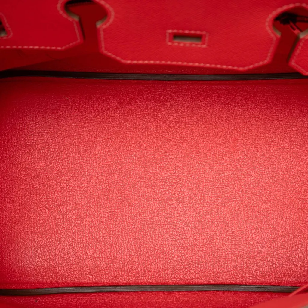 Hermès Epsom Birkin Retourne 35 Red Leather Very good - Model View