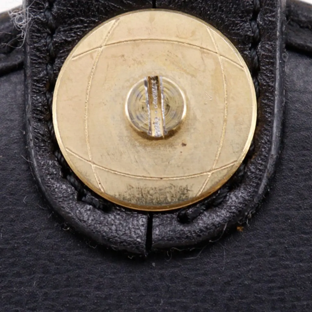 Dior Leather Flap Crossbody Black Leather Very good - Box View