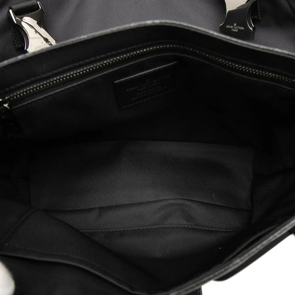 Louis Vuitton Monogram Eclipse Voyager PM Black Very good - Model View