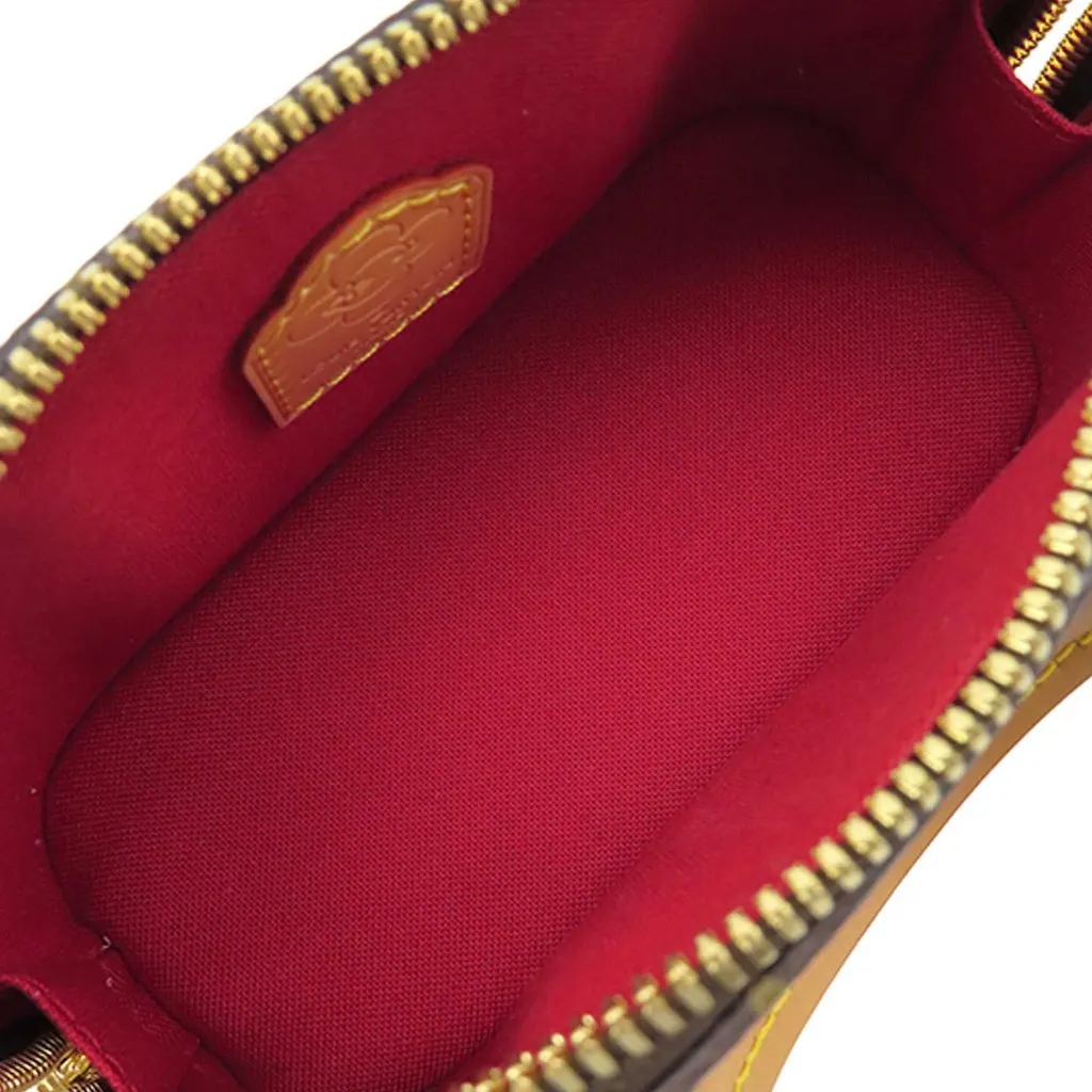 Louis Vuitton Monogram Christmas Animation Vivienne Candy Factory Nano Alma Brown Very good - Model View